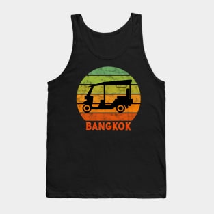 Bangkok Tuk Tuk On A Rainbow Of Colors Tank Top